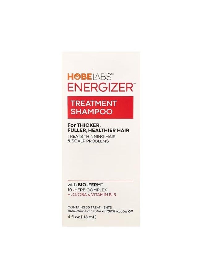 Energizer Treatment Shampoo For Thicker Fuller Healthier Hair 4 fl oz 118 ml