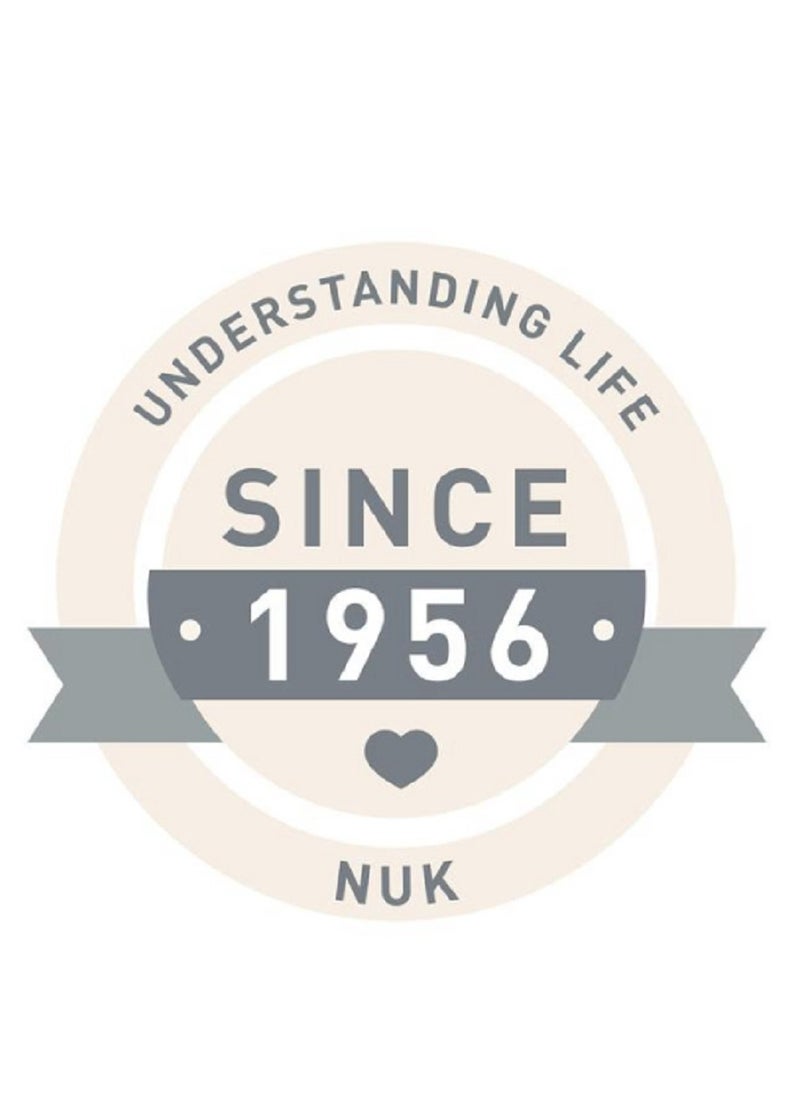 Happy Days Silicone Soother, 0-6m Pack of 1