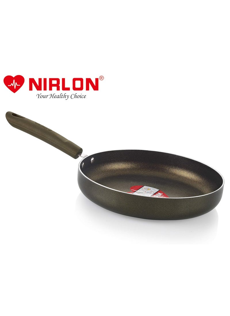 Nirlon Gold Rush Cookware Set, 4-Pieces