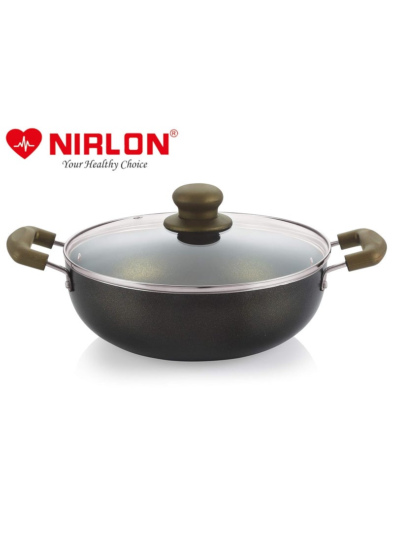 Nirlon Gold Rush Cookware Set, 4-Pieces