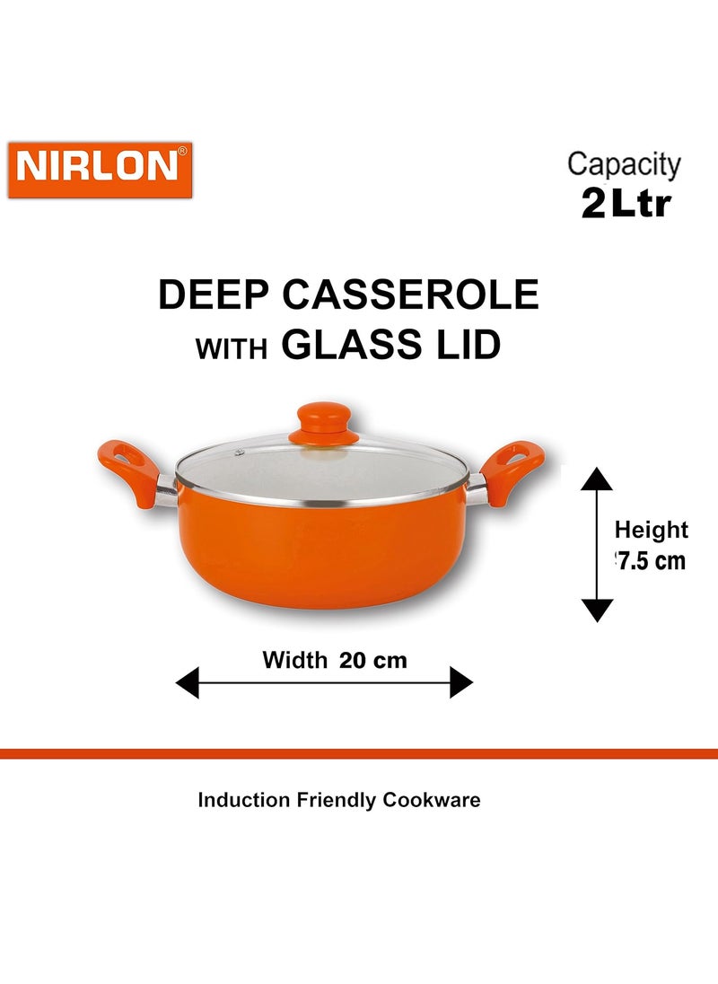 Nirlon Non-Stick Stylish Ceramic Cookware Gift Set