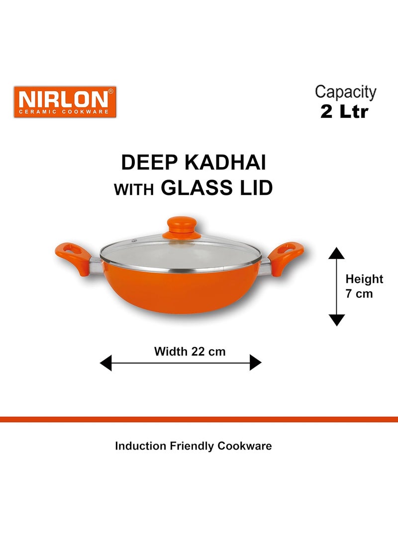 Nirlon Non-Stick Stylish Ceramic Cookware Gift Set