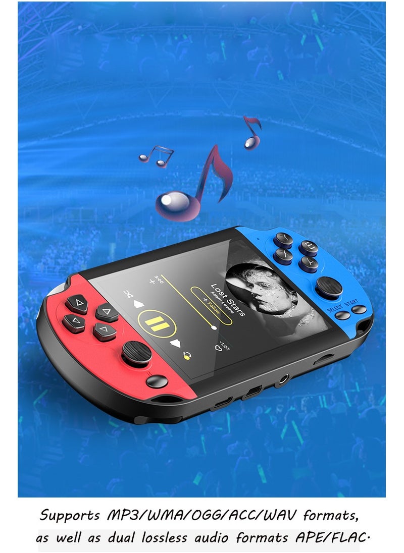 X7S Handheld Joystick Video Game Console, 3.5-inch HD Display, 32G Versatile Retro Gaming Console
