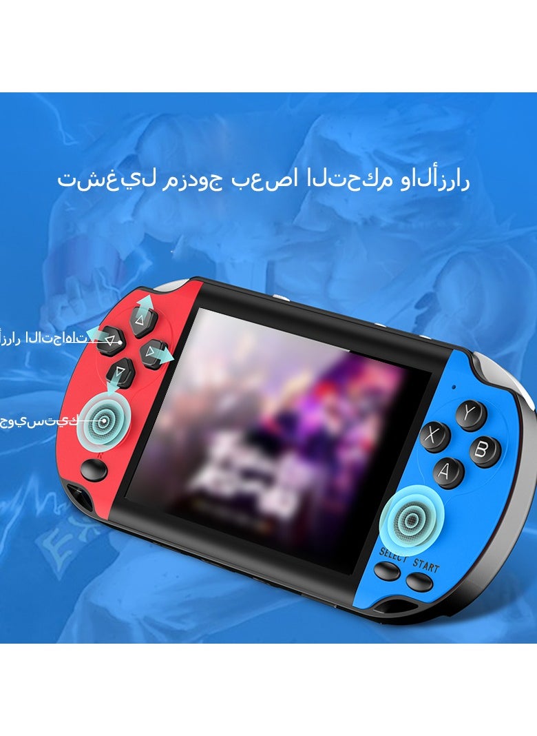 X7S Handheld Joystick Video Game Console, 3.5-inch HD Display, 32G Versatile Retro Gaming Console