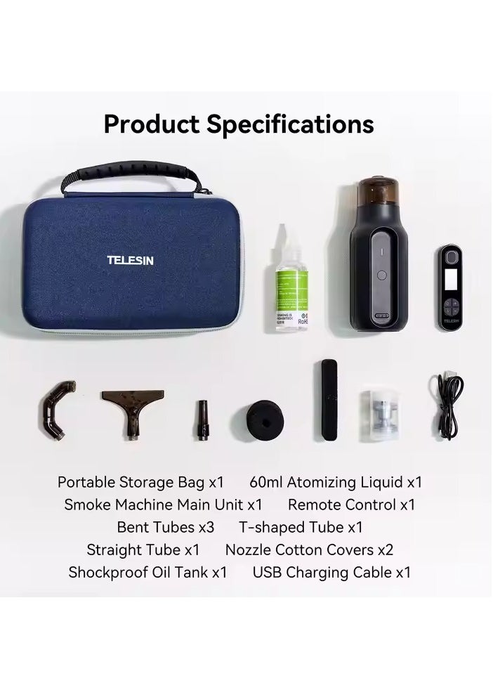 TELESIN S5-TFM-01 40W PORTABLE FOG MACHINE FOR PHOTOGRAPHY (BASIC MODEL)