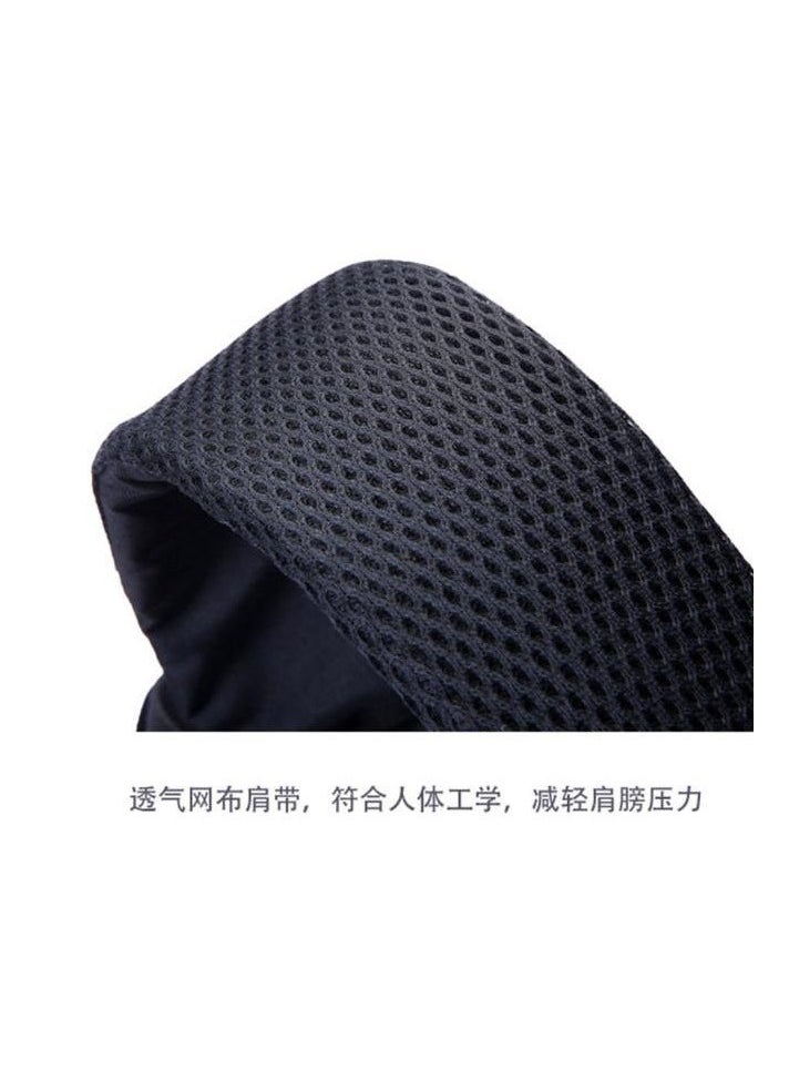 Cartoon three-piece schoolbag with zipper - 466