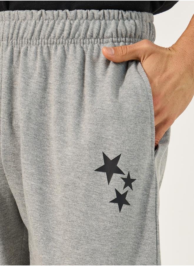 Mid Rise Relaxed Fit Terry Joggers