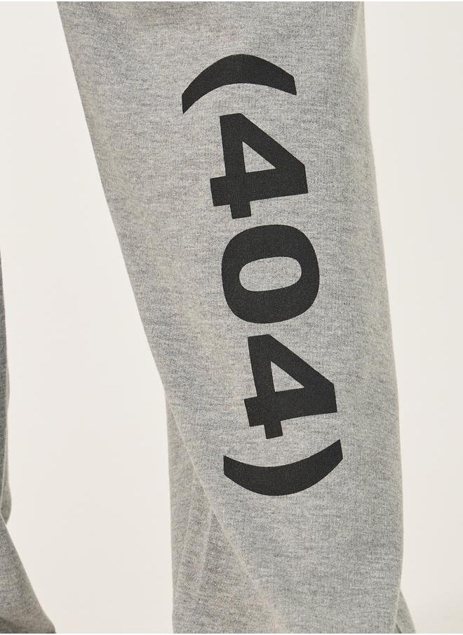 Mid Rise Relaxed Fit Terry Joggers