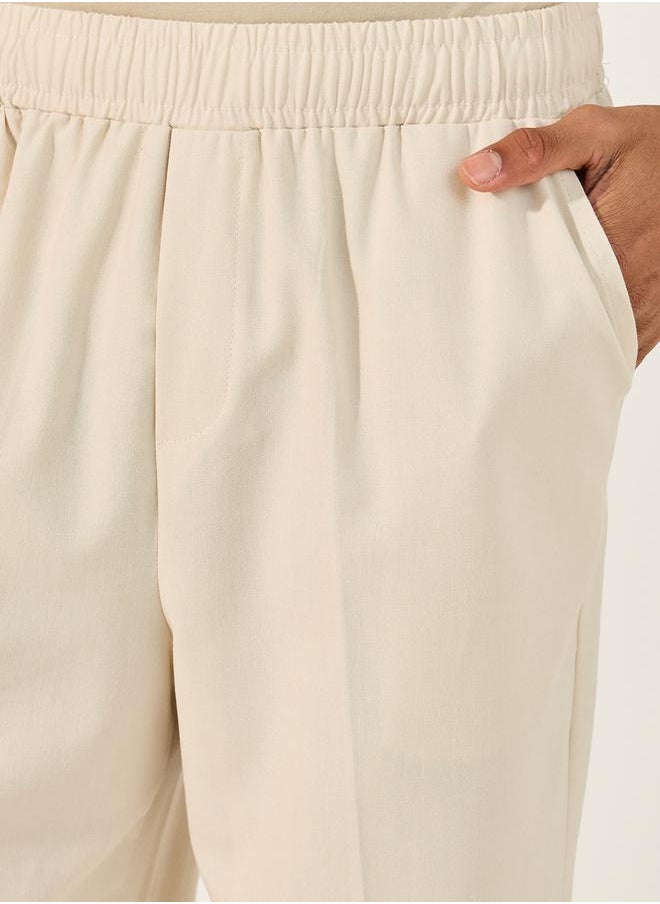 Elasticated Waistband Oversized Trousers