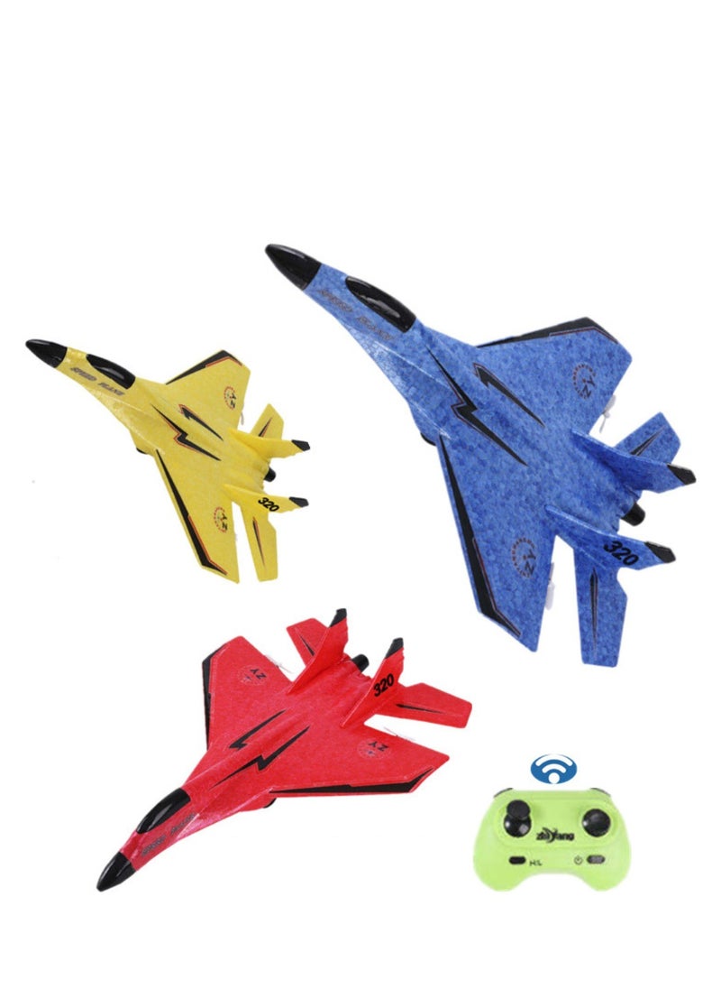 RC Plane – Remote Control Airplane for Kids & Adults, 2.4GHz Jet Plane with Night Light, Easy-to-Fly RC Airplane Toy for Beginners, Durable EPP Foam, Indoor & Outdoor Flying Toy for Boys 8-12