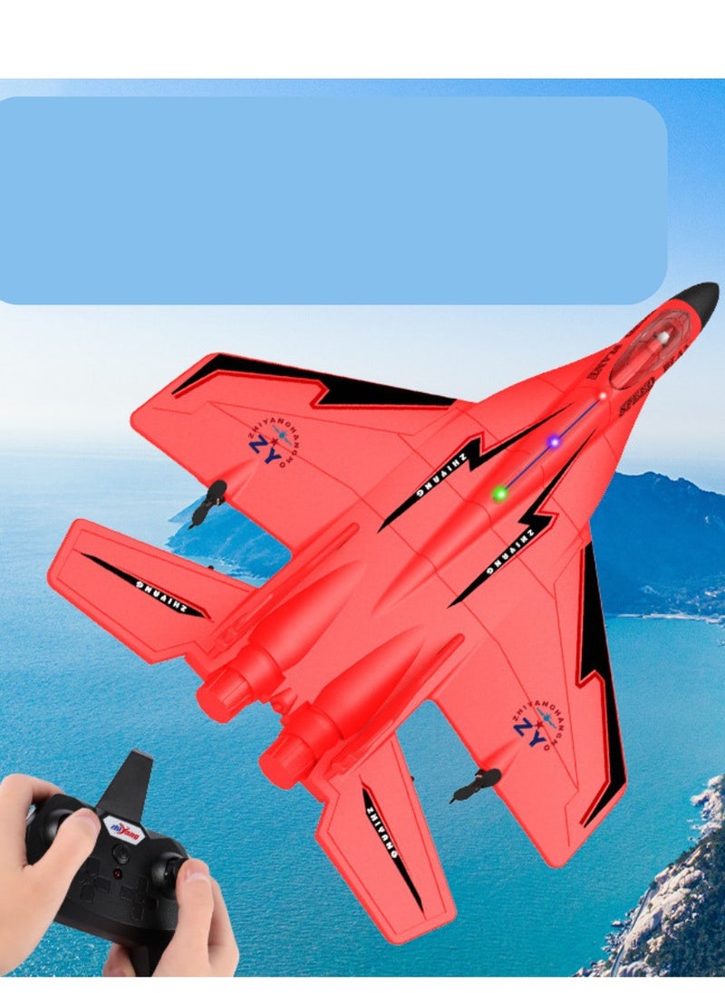RC Plane – Remote Control Airplane for Kids & Adults, 2.4GHz Jet Plane with Night Light, Easy-to-Fly RC Airplane Toy for Beginners, Durable EPP Foam, Indoor & Outdoor Flying Toy for Boys 8-12
