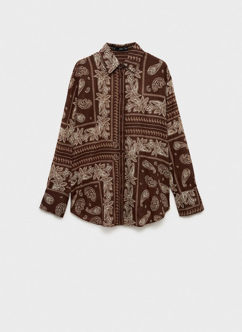 Regular Paisley Shirt