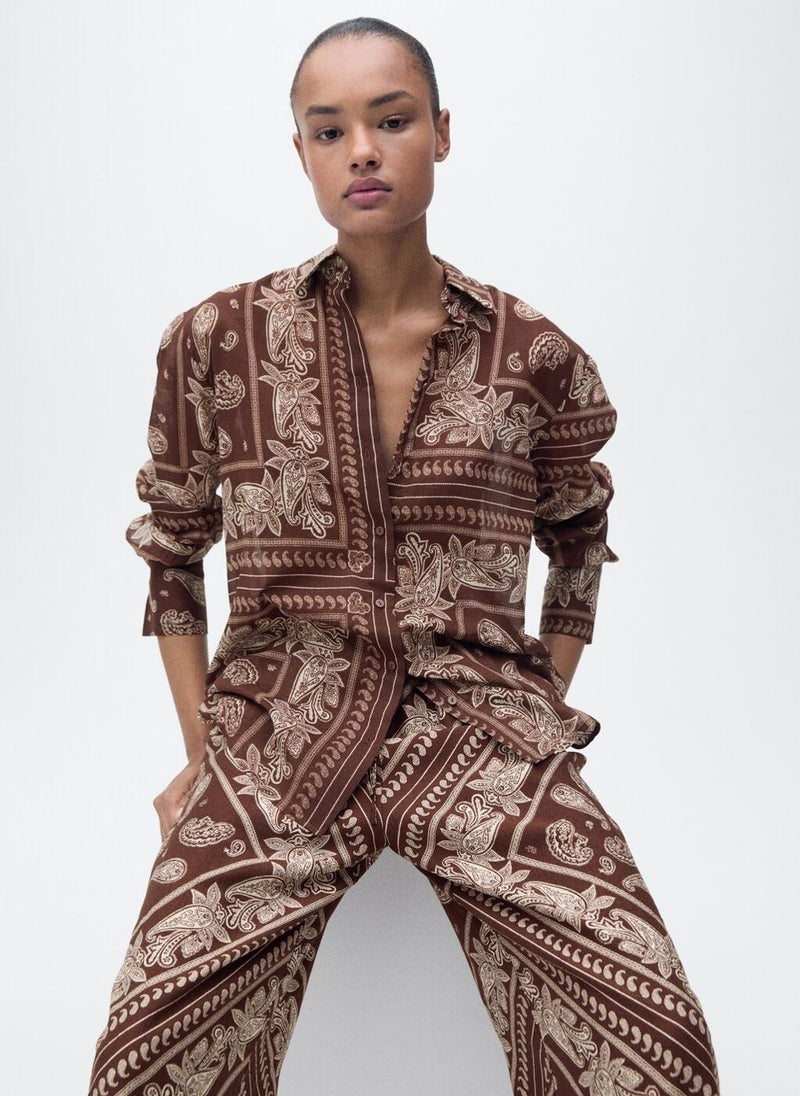 Regular Paisley Shirt