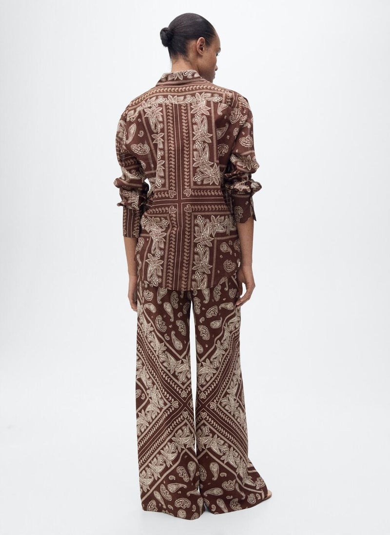 Regular Paisley Shirt