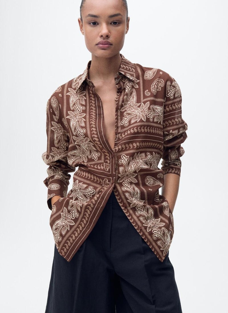 Regular Paisley Shirt