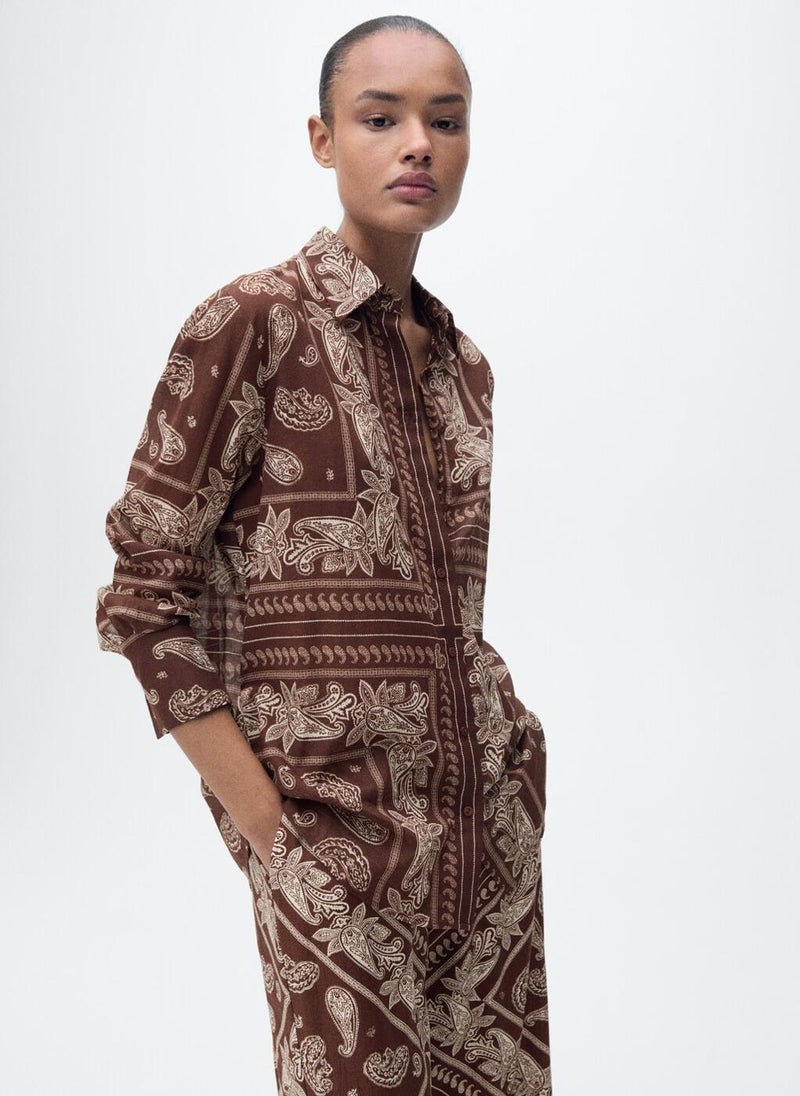 Regular Paisley Shirt