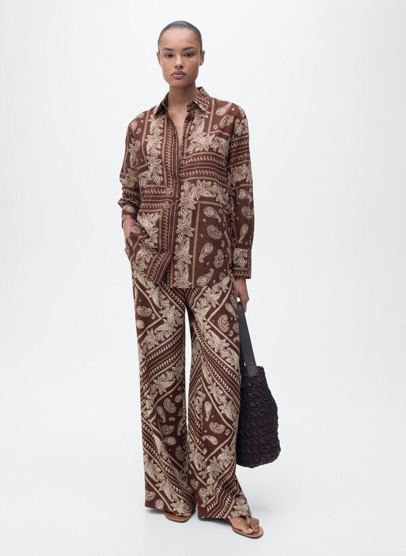 Regular Paisley Shirt