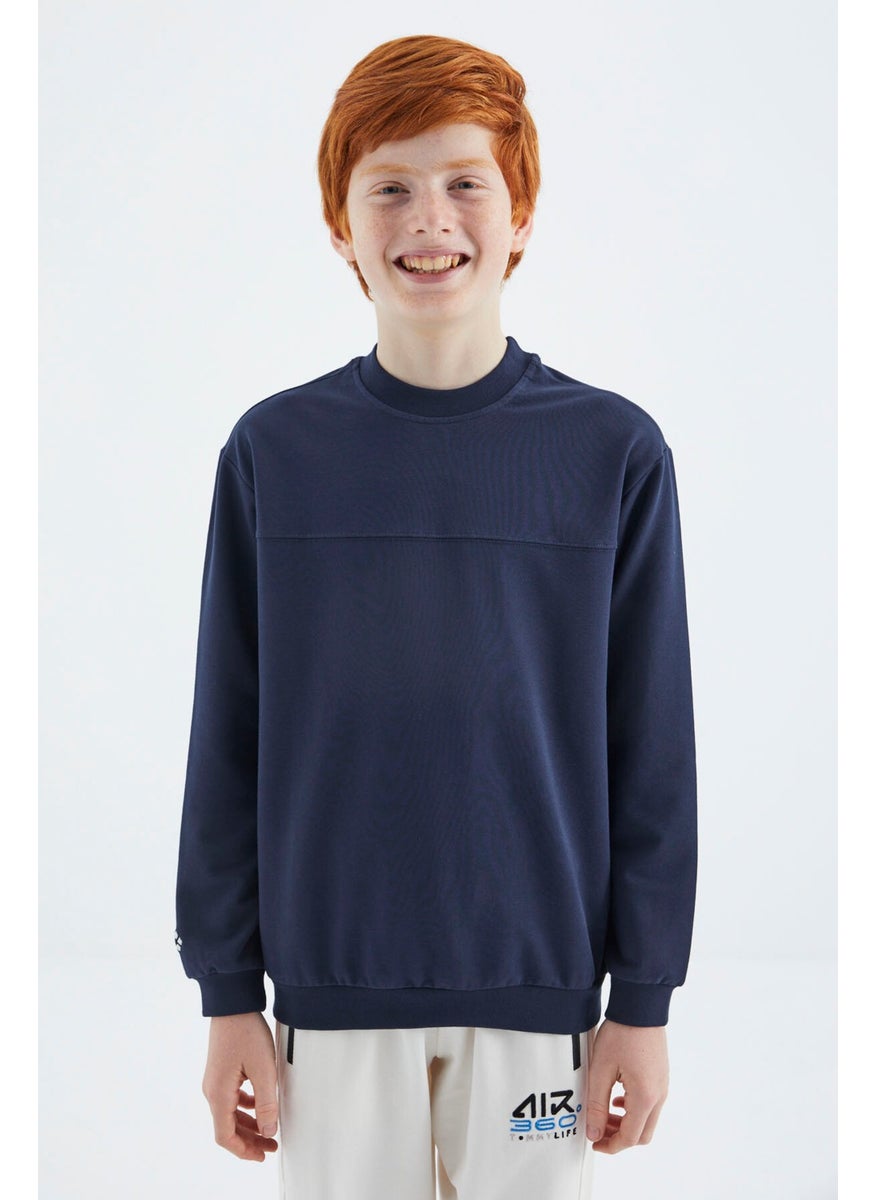 Indigo Basic Boy Sweatshirt - 11173