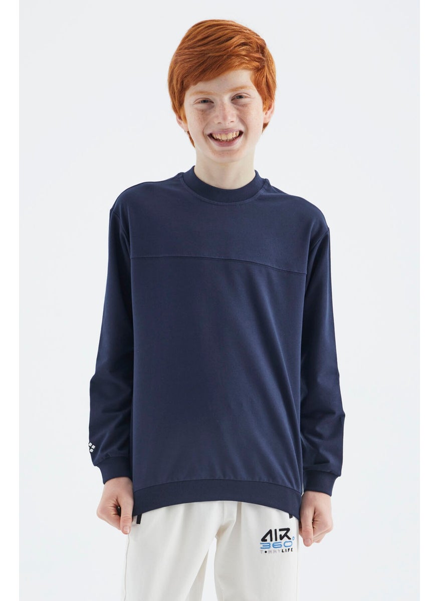 Indigo Basic Boy Sweatshirt - 11173