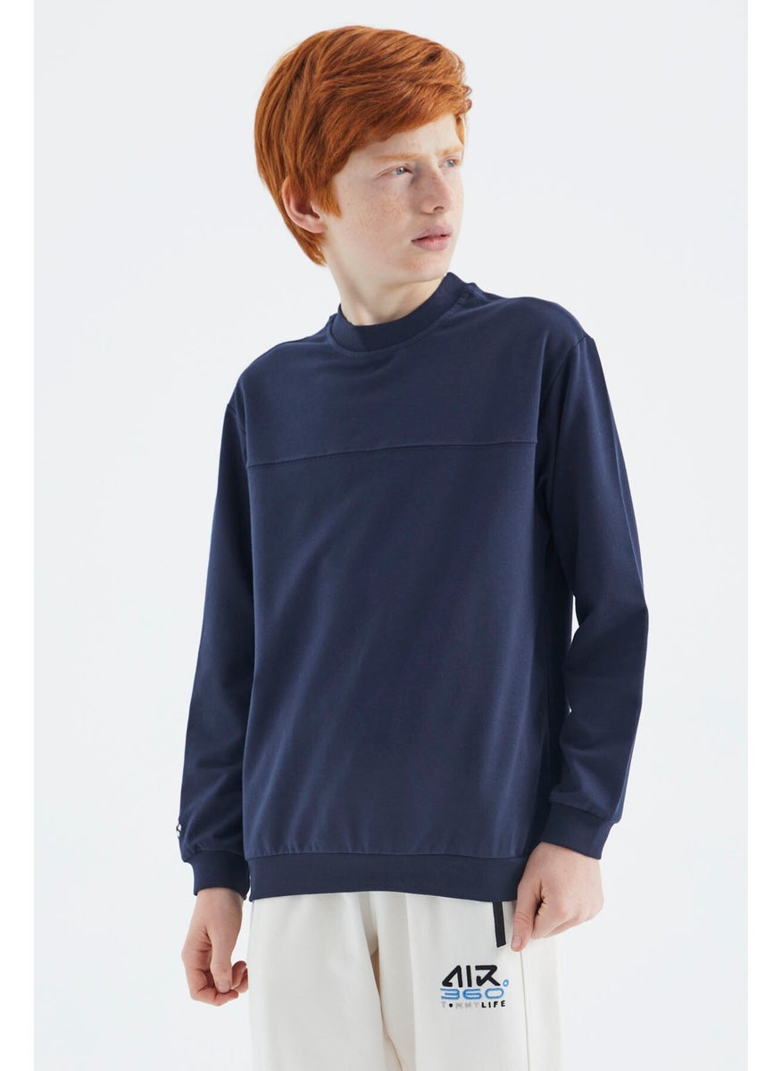 Indigo Basic Boy Sweatshirt - 11173