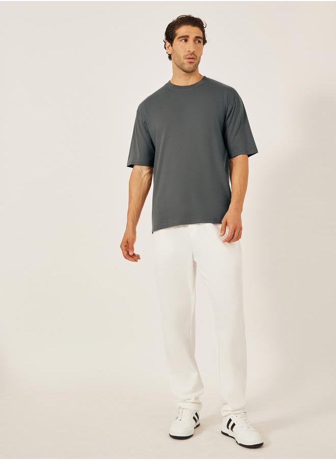 Back Graphic Print Oversized T-Shirt