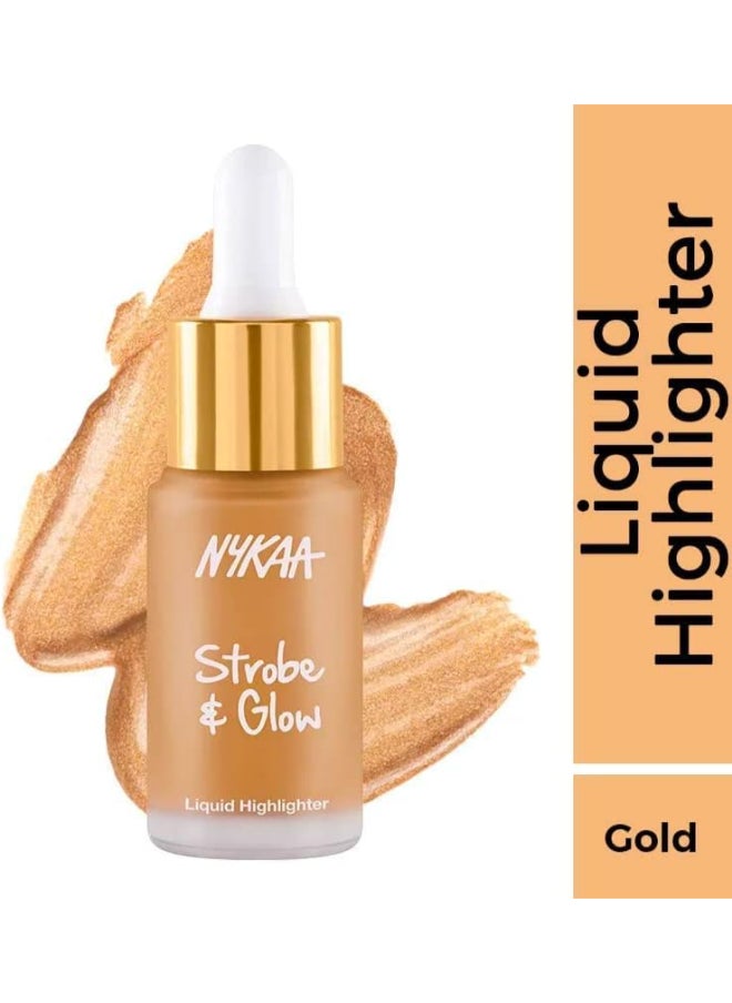 Strobe & Glow Liquid Highlighter - Gold Mine