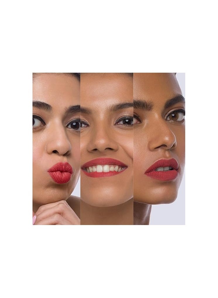 sUGAR Cosmetics Matte Attack Transferproof Lipstick09 The Peach Boys (Midtoned Peach With Hints Of Red And Brown) Moisturiser, Long Lasting, Matte Finish
