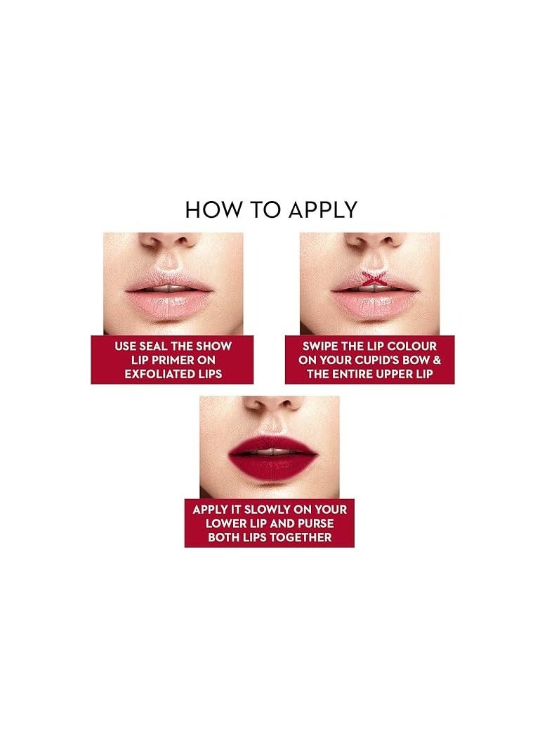 SUGAR Cosmetics Smudge Me Not Liquid Lipstick (51 Fine Wine (Burgundy Red))