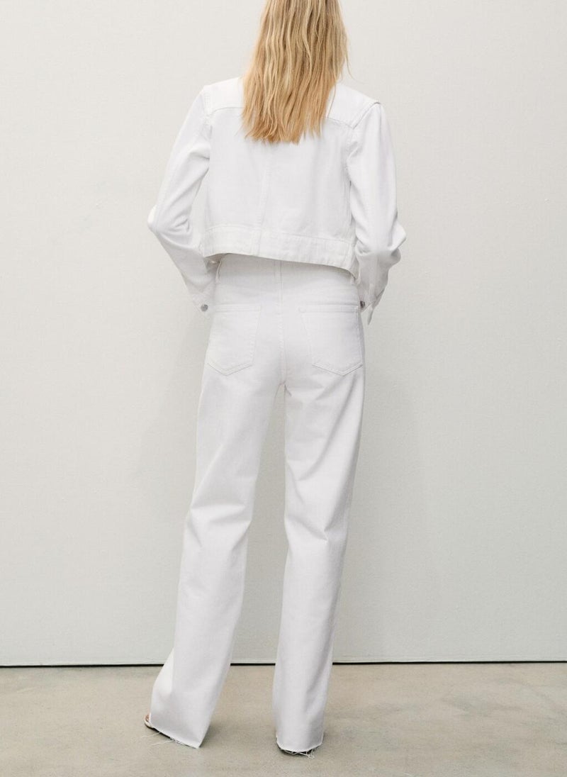 Danila Wideleg High-Rise Jeans