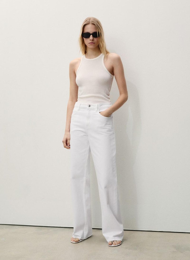 Danila Wideleg High-Rise Jeans
