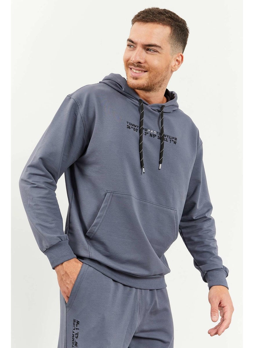 Petrol Men's Hooded Kangaroo Pocket Oversize Elastic Leg Tracksuit - 85117