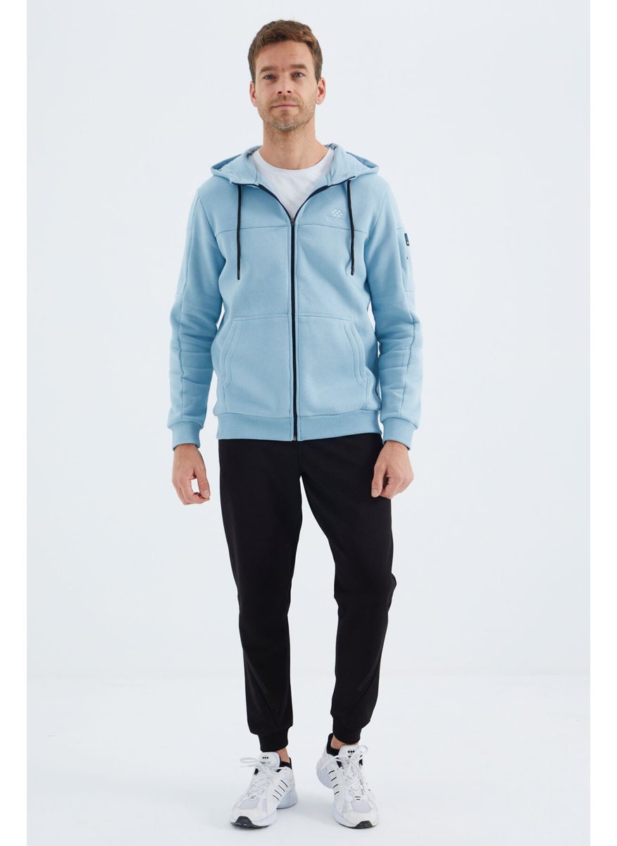 Black Laced Men's Tracksuit Bottom - 82110