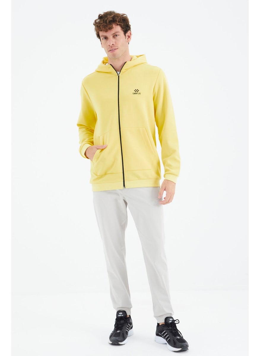 Stone Laced Pocket Detailed Comfortable Fit Men's Tracksuit Bottom 84995