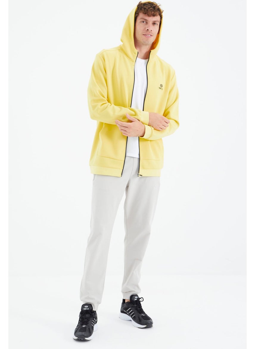 Stone Laced Pocket Detailed Comfortable Fit Men's Tracksuit Bottom 84995