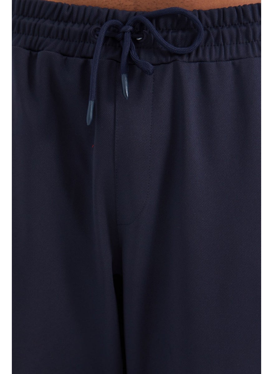Anthracite Laced Pocket Detailed Relaxed Fit Men's Tracksuit Bottom - 84993