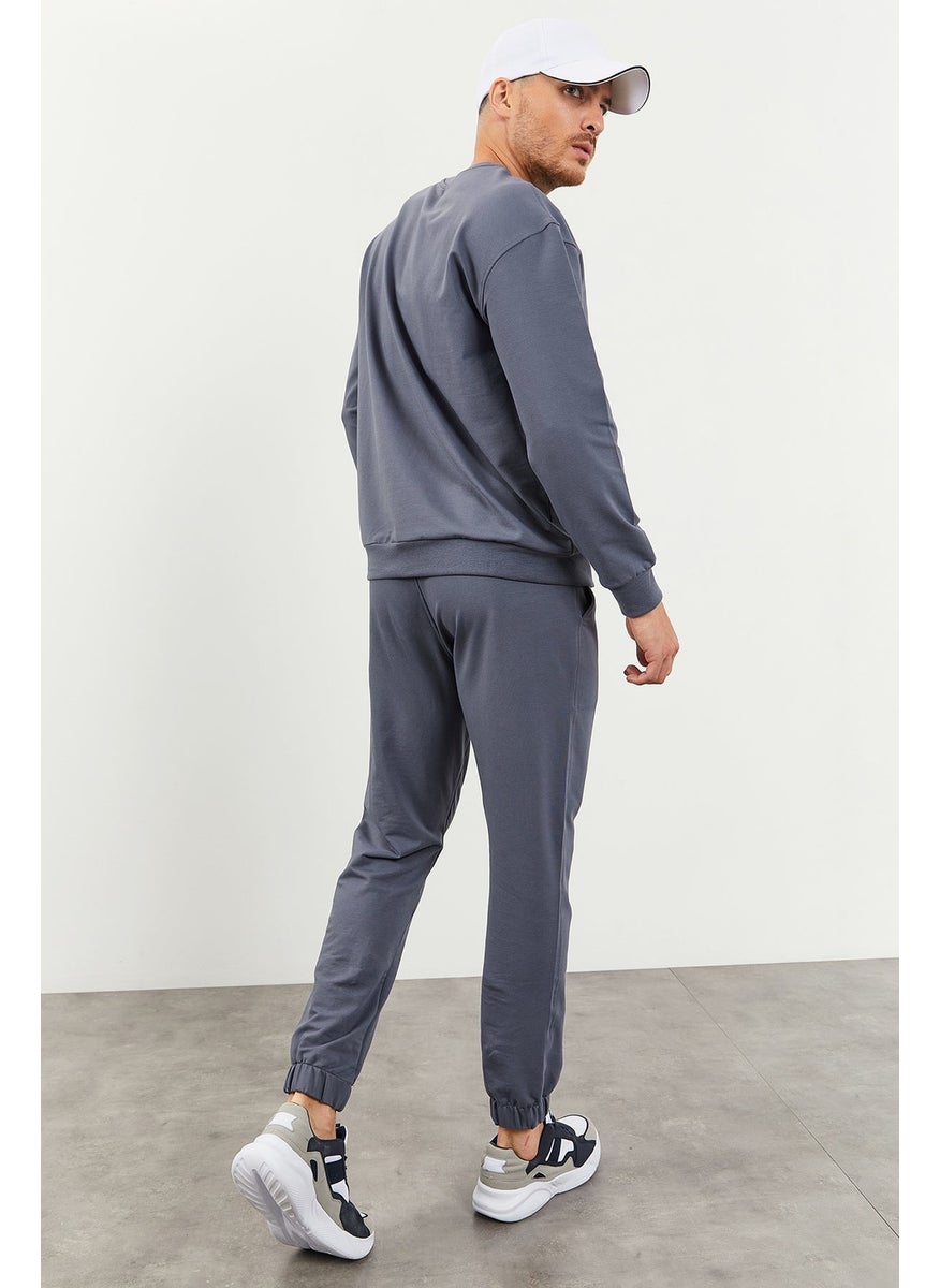 Petrol Men's Casual O Neck Oversize Elastic Leg Tracksuit - 85120