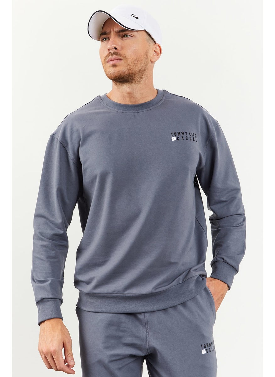 Petrol Men's Casual O Neck Oversize Elastic Leg Tracksuit - 85120