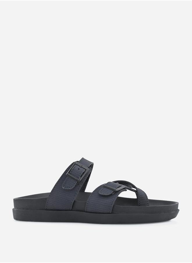 Open Toe Buckle Detail Sandals