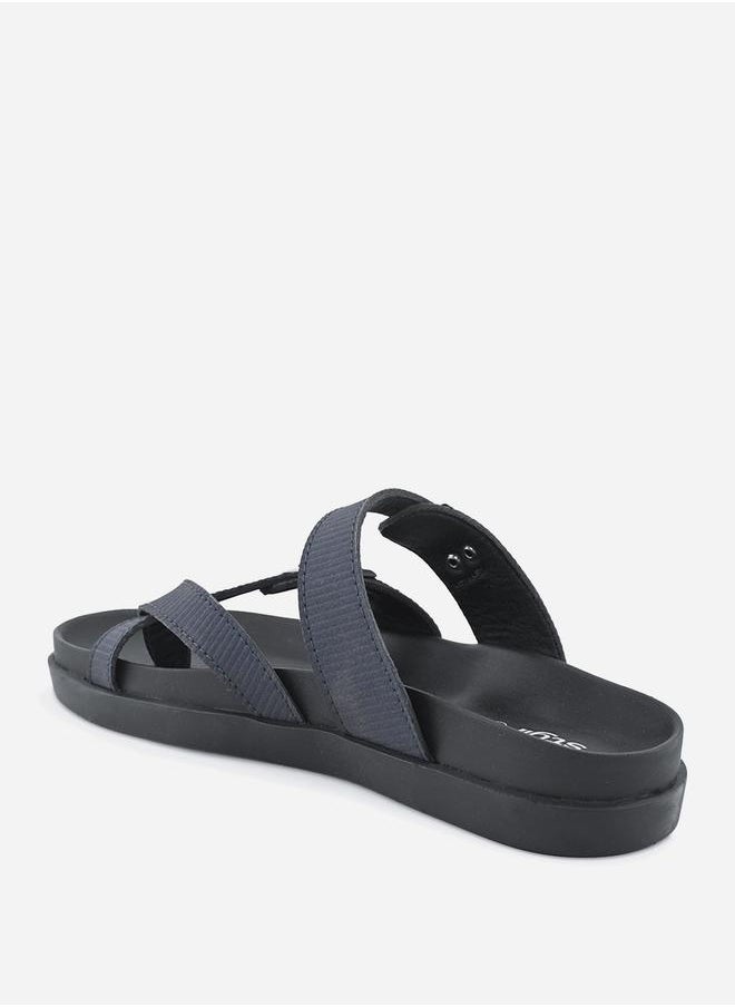 Open Toe Buckle Detail Sandals