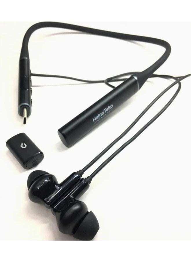 Haino Teko Germany HN-50 Wireless Neck Headset 50 Hours Music,Clear Mic, High Bass Sound, Multi-Function Button Control.