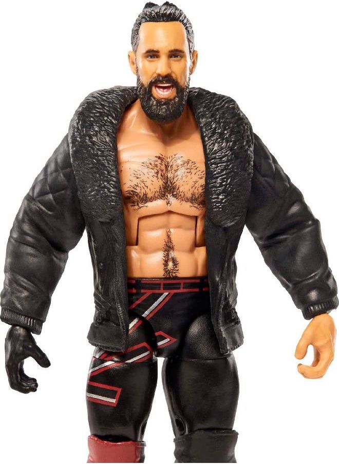 Mattel WWE Seth Rollins Top Picks Elite Collection Action Figure, Articulation & Life-Like Detail, Interchangeable Accessories, 6-Inch