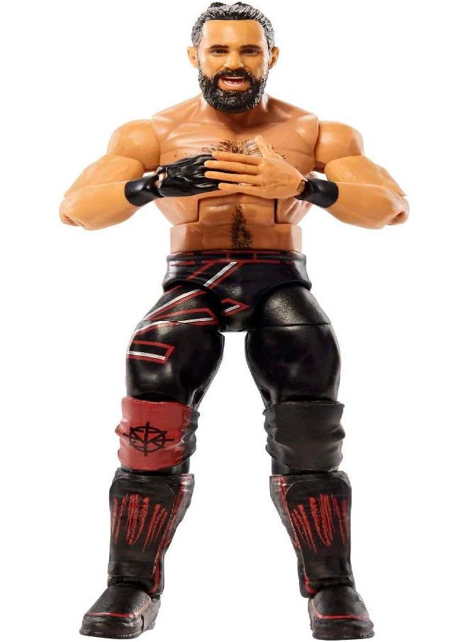 Mattel WWE Seth Rollins Top Picks Elite Collection Action Figure, Articulation & Life-Like Detail, Interchangeable Accessories, 6-Inch
