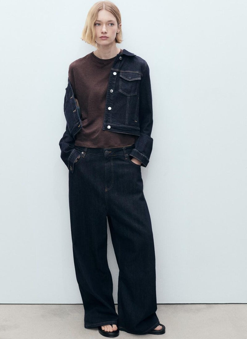 Regular-Fit Linen T-Shirt