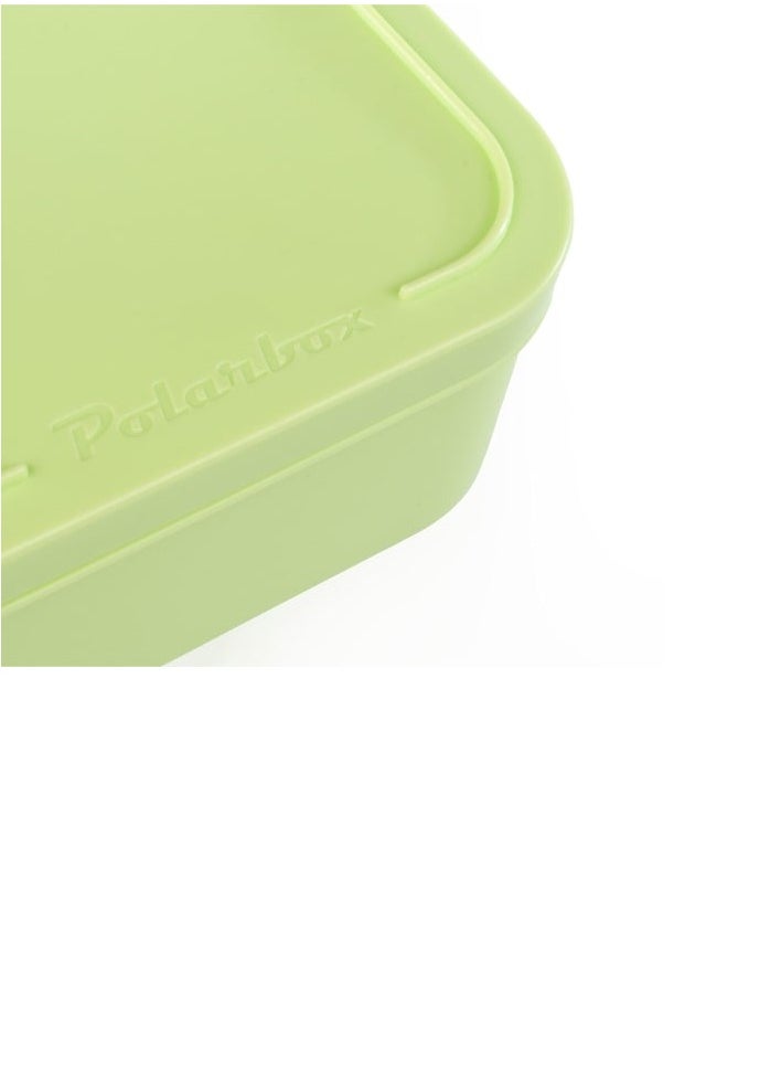 Polarbox 6L Summer Pop Cooler Bag – Lime & Lilac | Insulated Lunch Bag with 2 Stackable Containers | Stylish Thermal Picnic & Beach Cooler