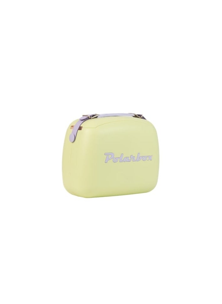 Polarbox 6L Summer Pop Cooler Bag – Lime & Lilac | Insulated Lunch Bag with 2 Stackable Containers | Stylish Thermal Picnic & Beach Cooler
