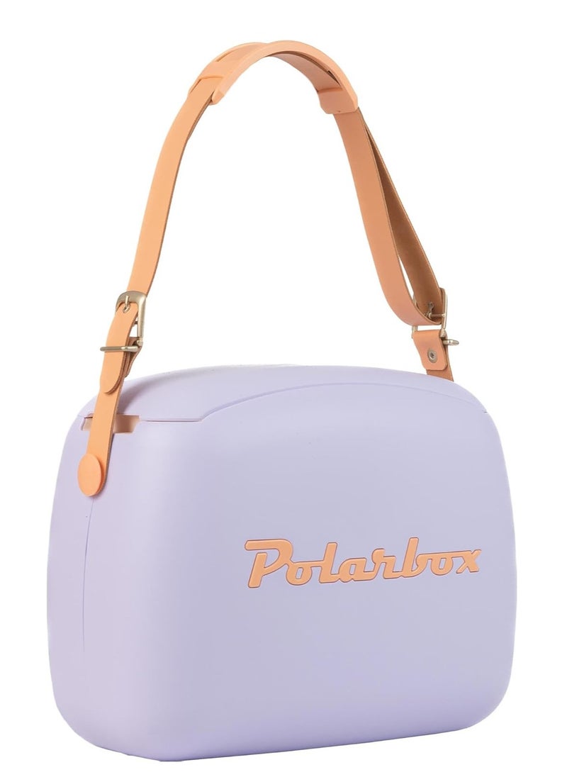 Polarbox 6L Summer Pop Cooler Bag – Lilac & Sorbet | Insulated Lunch Bag with 2 Stackable Containers | Stylish Thermal Picnic & Beach Cooler