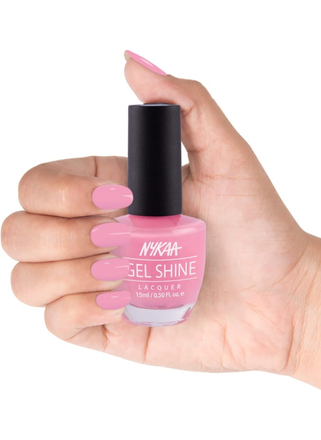 Salon Shine Gel Nail Lacquer - Japanese Blossom - 15Ml - Shade No.- 214