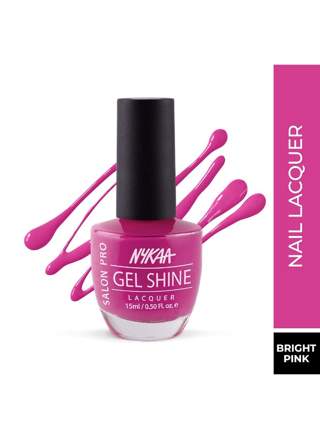 Salon Shine Gel Nail Lacquer - Japanese Blossom - 15Ml - Shade No.- 214