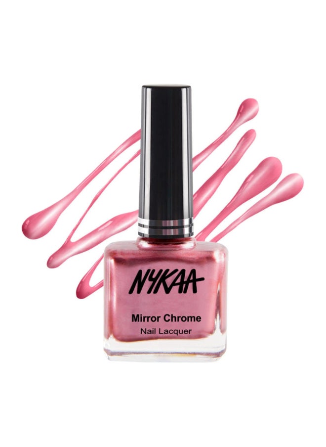Mirror Chrome Nail Lacquer- Pink Pinwheel - Shade No.- 177