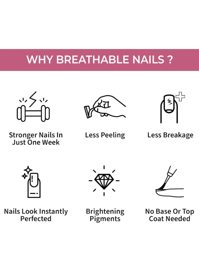 Breathable Nail Enamel - Slow Love - 315